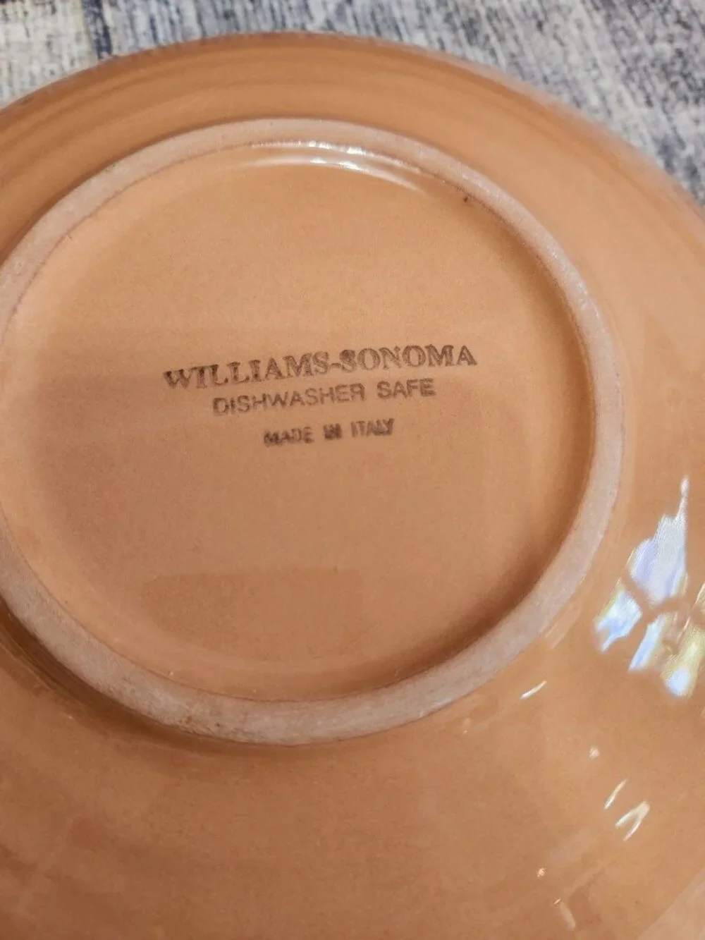 Williams Sonoma Made In Italy 2-10 Inch Rooster Pasta Bowls